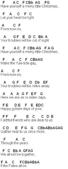 the christmas song is shown in black and white