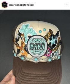 Bar Names, Western Ideas, Boho Bungalow, Hat Inspiration, Western Stuff, Patch Hats, Homecoming Ideas