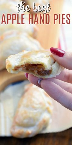 These Glazed Apple Hand Pies are the perfect fall treat. And in about 30 minutes, you’ll have one of these delicious baked treats in your hands! #apple #fallbaking #dessertrecipes #handpies Fall Desserts Apple, Baked Apple Dessert, Apple Desserts Easy, Hand Pie Recipes, Apple Hand Pies, Shugary Sweets, Hand Pie, Domino Effect, Fall Desserts Easy