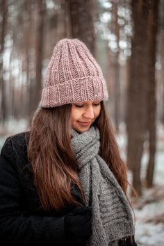 Handmade woolen cap. One of a kind, created in my small studio, where usually single copies are made. I create them with great care and care, as if they were meant for me. At the same time, I make sure that they have a universal use and fit most stylizations. A hat made of wool yarn, despite its delicacy, has great heating properties, but you can also wear it on warmer days, because wool does not overheat the body. Cap in universal size. Composition: 100% wool Care. Wool products do not need fre Soft Knit Bonnet For Cold Weather, Winter Yarn Bonnet Cap, Cozy Wool Cap, Soft Knit Crochet Cap, Warm Cap For Cold Weather, Cozy Warm Pink Hats, Hand Knitted Bonnet For Cold Weather, Pink Knitted Beanie For Fall, Yarn Cap For Cold Weather