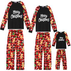 This matching family pajama set features classic Christmas printed in long-sleeved tops and long pants, making these PJs perfect for Christmas festivities. Matching PJs are made from a soft and long-lasting material. It's excellent elasticity for a perfect fit, skin friendly, breathable, comfortable, and soft wear. Perfect comfy pajamas for Christmas morning pictures, lounging on movie night, gift-giving traditions, and breakfast with Santa.Great for Gifting and Family Holiday Photos! And your relative or friend will be thrilled to receive a set of these under the tree. They'll wear these pajamas all season long. Pajamas For Christmas, Christmas Sleepwear, Womens Christmas Pajamas, Comfy Pajamas, Christmas Festivities, Family Pajama Sets, Pyjamas Womens, Family Holiday Photos, Matching Pjs