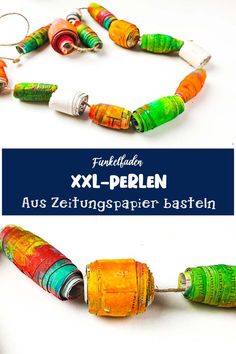 an image of some colorful beads on a white background with the words xyl - perlen