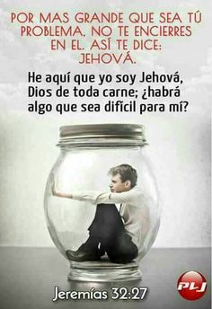 a man sitting in a fish bowl with the caption jehova