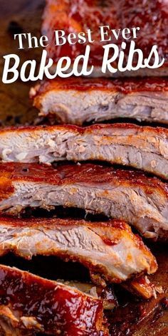 the best ever baked ribs recipe