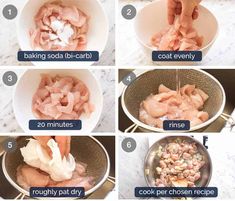 the steps in how to cook chicken