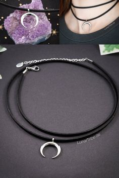 Handmade with love, our Moon Choker Necklace 🌙 is the ultimate statement piece for your witchy aesthetic. Crafted from premium stainless steel, this celestial jewelry is perfect for festivals or everyday wear. Elevate your summer style with a piece that blends boho and witchy vibes effortlessly. The delicate moon pendant adds a touch of magic to your look, making it a must-have for any jewelry lover. ✨ #MoonChoker #WitchyJewelry #FestivalStyle Witchy Aesthetics, Step Into Your Power, Festival Necklace, Boho Choker