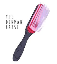 Denman Brush, Best Hair Brush, Best Natural Hair Products, Biracial Hair, Boar Bristle Brush, Curly Hair Problems, Pelo Afro, Super Hair, Round Brush