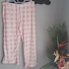 Loungewear Pants Size 2xl #New Cozy White Sleep Pants, Cozy White Sleep Bottoms, Comfortable White Pants For Pajama Party, Comfortable White Bottoms For Pajama Party, White Wide Leg Sleep Bottoms, White Stretch Pants For Sleep, White Wide Leg Sleep Pants, Loungewear Pants, Sleepwear & Loungewear