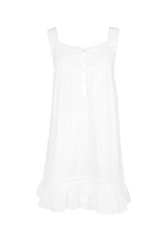 Jennifer White Cotton Nightgown | Over The Moon White Sleeping Dress, Nightgown Aesthetic, White Cotton Nightgown, Zulu Women, Sleeping Dress, White Nightgown, Babydoll Nightgown, Bath Table, Luxury Linens