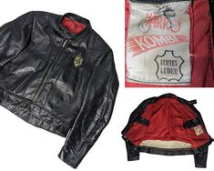 This vintage 80s cropped leather motorcycle biker jacket by Harro delivers a perfect blend of style and quality. Made in Germany, this racing jacket features distressed leather for that edgy biker look. The cafe racer jacket design adds a touch of retro charm, making it a unique and timeless piece for your wardrobe. Stand out from the crowd with this one-of-a-kind leather jacket men that exudes old-school cool vibes. Condition: Good Vintage (everything can be seen in the photo) Size - will sit w Leather Racing Jacket, Wardrobe Stand, Biker Look, Cafe Racer Jacket, Racer Jacket, Cropped Leather Jacket, Racing Jacket, Charm Making, Photo Size