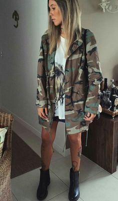 Military Style, Classic Outfits, Military Fashion, Outfits Casuales, Edgy Fashion