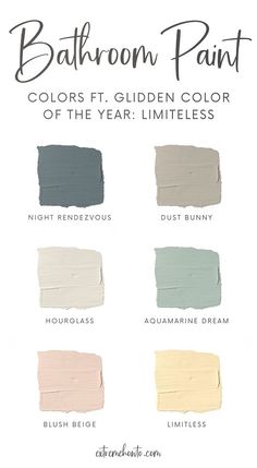 bathroom paint colors that are different shades