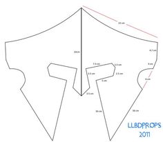 the top portion of a dress is shown with measurements for it and how to draw it