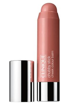 What it is: A creamy, oil-free, mistake-proof cheek color.What it does: Chubby Stick creates a healthy-looking glow in an instant. How to use: Dot onto the apples of your cheeks. Using your fingertips, blend along your cheekbones and toward your hairline.- 0.2 oz.- 100% fragrance-free; oil-free- Allergy tested Stick Blush, Clinique Chubby Stick, Roly Poly, Chubby Cheeks, Clinique Makeup, Winter Skin, Makeup Blush, Cream Blush, Makeup Reviews