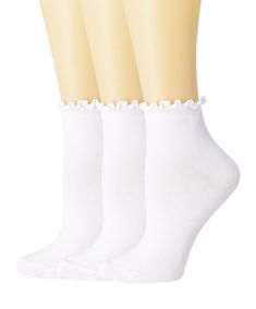 PRICES MAY VARY. Size: One size,fits US shoe size 5-9,Soft breathable confortable fit, these socks fit for girls and women,Perfect For All Season,Machine washable, cold water wash,Very Comfortable, Breathable And Lightweight Design: Ruffle elastic socks mouth, them pulled up or fold them down wear,fun option for daily wear and perfect alternative to boring socks,,making you special, bring you sexy and younger feeling, catch more eyesight, make you have a very Cute sweet feeling, Makes you feel " Ruffle Ankle Socks, Crew Socks Women, Ruffled Socks, Kinds Of Shoes, Girls Socks, Princess Style, Cool Socks, Socks And Hosiery, Lace Design