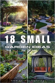 Add personality to your space with small garden ideas featuring vibrant flowers and unique decor.