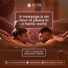 Massage Creative Ads, Massage Spa Design