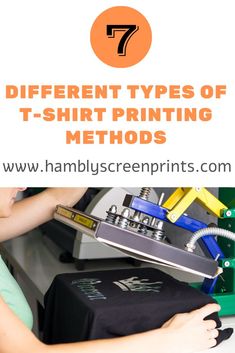 there are different types of t - shirt printing machines