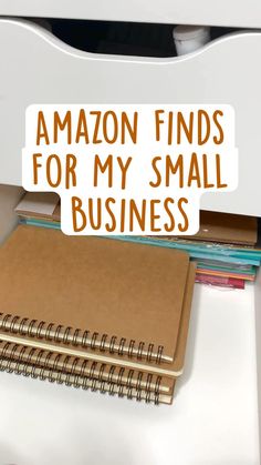 Amazon Finds For My Small Business • Notebook Ideas • Small Business Ideas