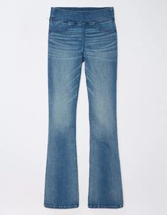 AE Luxe Pull-On High-Waisted Kick Bootcut Jean Bootcut Jean, Pull On Jeans, Bootcut Pants, Jeans Bootcut, Bootcut Jeans, Women's Jeans, American Eagle Outfitters, American Eagle, Going Out