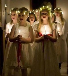 St Lucy 13th December Santa Lucia Day, St Lucia Day, Saint Lucy, Oh Holy Night, Swedish Christmas, Santa Lucia, Holy Night, Scandinavian Christmas, St Lucia