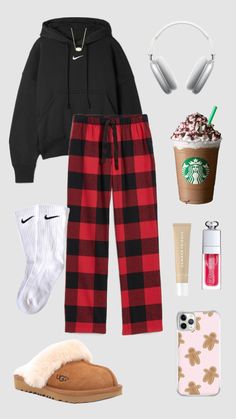 #christmas Trendy Christmas Outfits, Casual Preppy Outfits, Outfit Inspo Casual, Trendy Outfits For Teens, Cute Lazy Outfits, Cute Lazy Day Outfits, Lazy Day Outfits