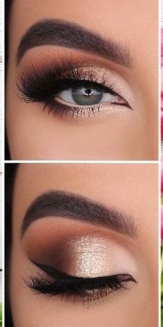 Makeup Ideas For Brown Eyes, Makeup Tips For Brown Eyes, Brown Eyes Pop, Wedding Makeup Ideas, Natural Makeup For Brown Eyes, Wedding Eye Makeup, Bridal Eye Makeup