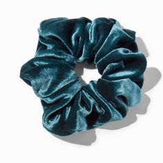 Teal Medium Velvet Hair Scrunchie, Teal Hair Accessories, Queen Chrysalis, Teal Hair, Hair Bobbles, Velvet Scrunchie, Velvet Hair, Fashionable Jewelry, Stretch Velvet, Jewelry And Accessories