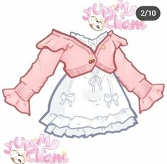 Chibi Outfits Clothes, Gacha Dress Edit, Gacha Life Dress, Gacha Dress, Gl2 Oc, Chibi Clothes