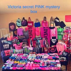 Victoria Secret/Vs Pink Variety Mystery Box!!! You Will Get 8-10 Items. If You Want Fun, Excitement And Surprises Then This This Is A Fun Mystery Box To Treat Yourself!!! Goodies Goodies!!! No Guarantee On What You Will Get!! This Is Like Opening A Present On Christmas Day!! Don’t You Love Mystery Surprise Boxes??? This May Include Things Like Lotions Beauty Product Makeup Bags Socks Wallet Tops Makeup Face Mask Panties Bras Leggings Pajamas Backpacks Accessories Sweaters Crop Tops And Much More Vs Pink Nation, Pink Outfits Victoria Secret, Victoria Secret Outfits, Mystery Boxes, Pink Nation, Top Makeup Products, Pink Vs, Pink Victoria Secret, Makeup Face