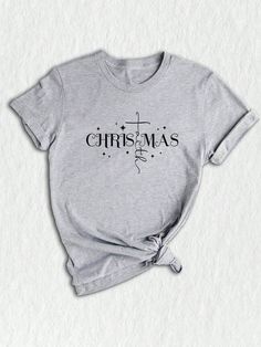 Introducing our Christmas Faith Shirt, a perfect addition to your holiday wardrobe. This Christmas Tee features a powerful message, "Jesus Is the Reason," beautifully displayed alongside a Faith Cross design. It is not only a stylish piece but also a meaningful reminder of the true spirit of Christmas. This shirt makes an ideal Christmas gift and is suitable for wearing to any Christian event. Embrace the festive season with our Christmas Faith Shirt and proudly showcase your faith.Christmas Fai Gifts Christian, Church Shirt, Faith Cross, Jesus Tees, True Meaning Of Christmas, Cartoon Christmas, Church Events, Message Of Hope, Faith Shirt