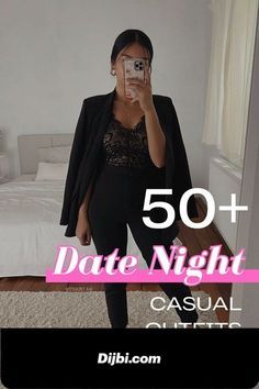 Movie Night Outfit Casual Comfy, Cute Dinner Outfit Casual, Cold Night Out Outfit, Bar Date Outfit, Outfit Ideas Dinner Night, Bar Outfit Night Fall, Ideal Aesthetic