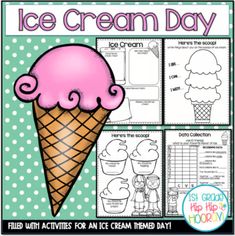 an ice cream day activity for kids