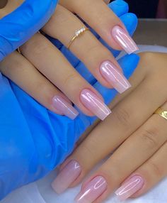 Wedding Day Nails, Clear Acrylic Nails, Gel Toe Nails, French Manicure Nails, Fancy Nails Designs, Stylish Nails Designs, French Tip Acrylic Nails, Work Nails, Fancy Nails