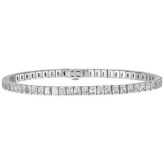 Mark Broumand, Tennis Bracelet, Prong Setting, Gold Diamond