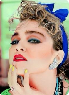 Early Madonna, 1980 Makeup, Make Up Yeux