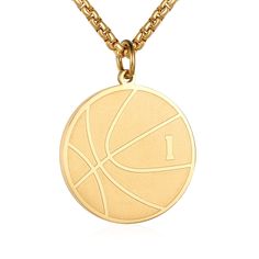 PRICES MAY VARY. The perfect basketball design and jersey number complete this beautiful basketball necklace，is a basketball enthusiast and basketball fans necklace. Metal: Stainless Steel. It is hypoallergenic, making it an excellent choice for people with skin sensitive to metals. it is easy to maintain and ideal for long-lasting jewelry design. Pendant Size: 1.1". Chain Length: 24". The chain is very strong and suitable for everyday wear. Basketball Necklace Packing: black jewelry bag The Bas Basketball Gifts For Boyfriend, Necklace For Boys, Basketball Necklace, Fan Necklace, Romantic Surprise, Number Necklace, Sports Jewelry, Basketball Design, Basketball Gifts