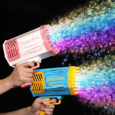 Bazooka à 69 bulles à la secondes pour les enfants pour l'été – Mjc & co-shop Toy Rocket, Bubble Games