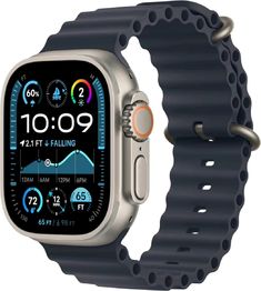 an image of a smart watch showing the time on it's screen and its display