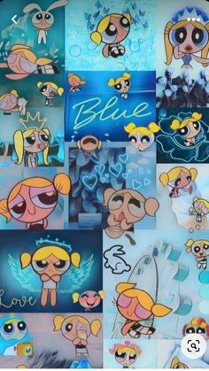 the powerpuff girls collage