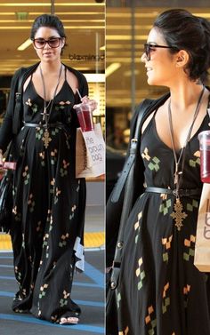 Boho Mom Outfits, Vanessa Hudgens Dress, Estilo Vanessa Hudgens, Vanessa Hudgens Style, Boho Street Style, Rok Outfit, Homemade Ranch Dressing, Dark Lipstick, Homemade Ranch