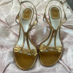 Questions? Leave A Comment Below! Make Me A Reasonable Offer. Overall Great Condition. Some Minor Wear On The Back Of Heels M. Please See Pictures. Christian Dior, Shoes Women Heels, Sandals Heels, Overalls, Shoes Heels, Dior, Sandals, Women Shoes, Heels