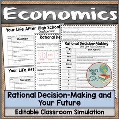 a poster with the words,'national decision making and your future '