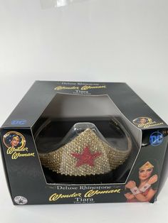 Wonder Woman Deluxe Rhinestone Adult Tiara. Missing one rhinestone see pictures See Pictures, See Picture, Tiara, Wonder Woman, Wonder, Things To Sell