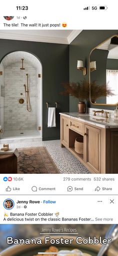 an image of a bathroom on instagram