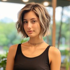 Cute Bob Haircuts - Bob Hairstyles - Bob Haircut - Short Haircut Girl Low Maintenance Long Pixie Haircut, Low Maintenance Short Haircut For Women, Low Maintenance Short Hair, Losing Hair Women, Medium Length Hairstyle, Sleek Bob Hairstyles, Low Maintenance Short Haircut, Mom Haircuts, Easy Short Haircuts