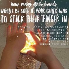 someone is holding their hand up in front of a mirror with the words, how many other friends would be safe if your child was to stick their finger in