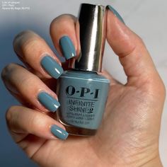 Opi Alpaca My Bags, Opi Fall, Alpaca My Bags, Nail Polish Colors Fall, My Bags, Blue Nail Polish, Blue Nail, Autumn Nails, Fall Nail Designs