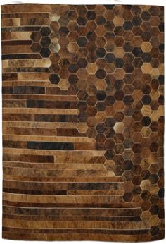 Modern Loom Brown Leather Patterned Rug Main Image Leather Carpet, Leather Rugs, Patchwork Art, Tan Area Rug, Donor Wall, Tan Rug, Neutral Area Rugs, Area Rug Brown, Patterned Rug