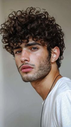 Curly Blowout, Medium Curly Hairstyles, Dreadlocks Hairstyle, Curly Hairstyles For Men, Mens Hairstyles Curly, Party Styling